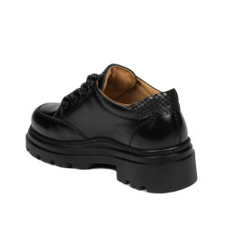 Zapatos para niños 2024 negro combinado