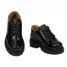 Zapatos para niños 2024 negro combinado