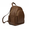 Mochila mujer 300g cuero cognac marrón