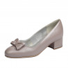 Zapatos elegantes de mujer 1270-1 capuchino nácar