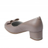 Zapatos elegantes de mujer 1270-1 capuchino nácar