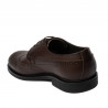 Zapatos elegantes para hombre 939-1 a café