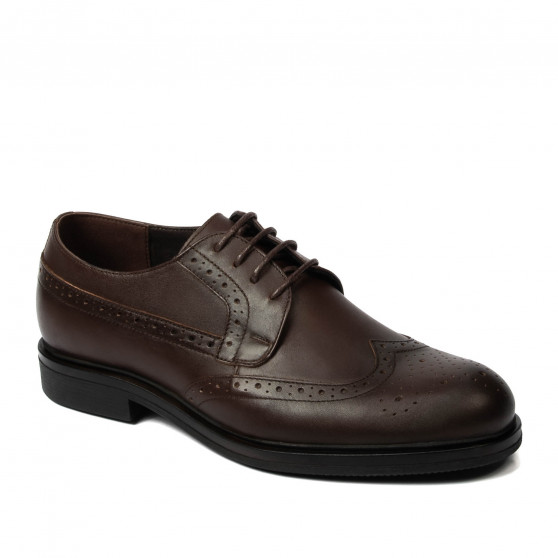 Zapatos elegantes para hombre 939-1 a café