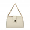 Bolso de mujer de hombro 003g beige latte