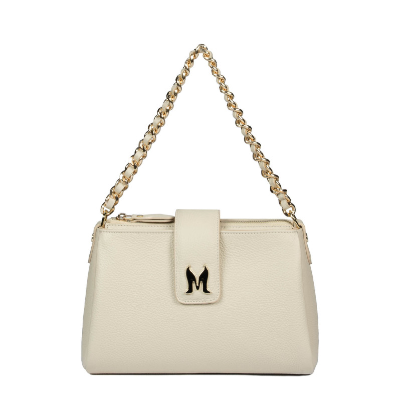 Bolso de mujer de hombro 003g beige latte