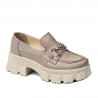 Zapatos casuales mujer 6065 arena