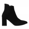 Botines mujer 1191 negro antilopa