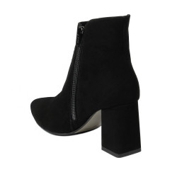 Botines mujer 1191 negro antilopa