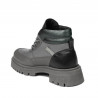 Botas mujer 3382 gris combinado