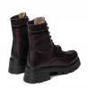 Botas de mujer 3386 en mezcla burdeos