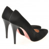 Zapatos elegantes de mujer 1241 negro antílope