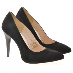 Zapatos elegantes de mujer 1241 negro antílope