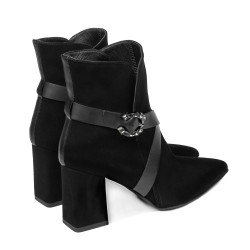 Botas mujer 1192 negro antílope