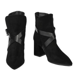 Botas mujer 1192 negro antílope