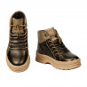 Botas para niños 3030 combinadas en color cobre
