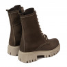 Botines de mujer 3375-1 tuxon marrón