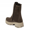 Botines de mujer 3375-1 tuxon marrón