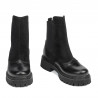 Botines de mujer 3390 negro combinado