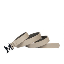 Cinturón mujer 41m biz beige