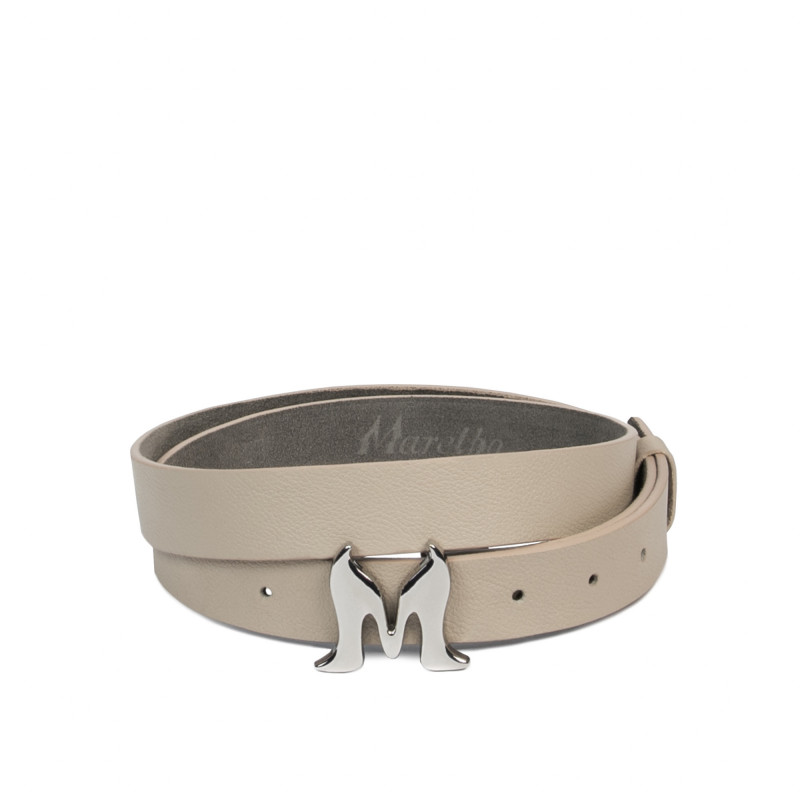 Cinturón mujer 41m biz beige