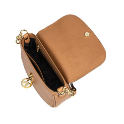 Bolso de hombro para dama 017g camel
