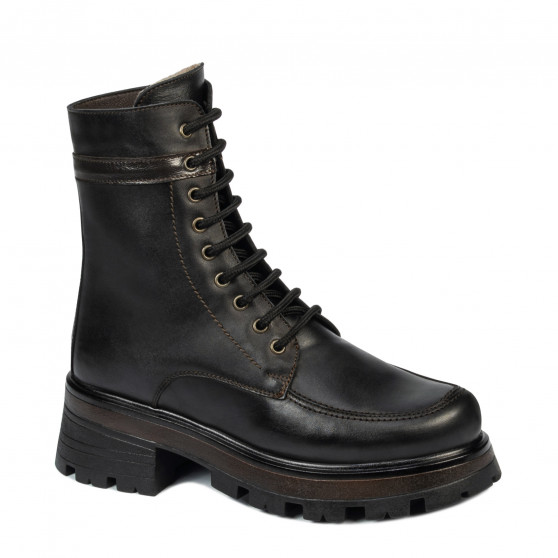Botas de mujer 3386 negro combinado