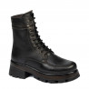 Botas de mujer 3386 negro combinado