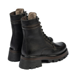 Botas de mujer 3386 negro combinado