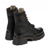Botas de mujer 3386 negro combinado