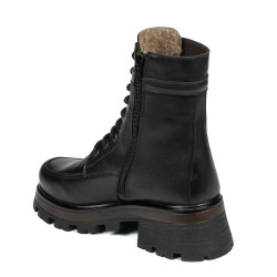 Botas de mujer 3386 negro combinado