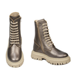 Botas para niños 3031 bronce