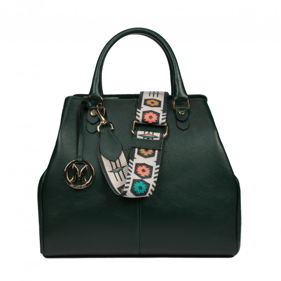 Bolso de mano para dama 002g verde