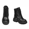 Botines para niños pequeños 111c negro