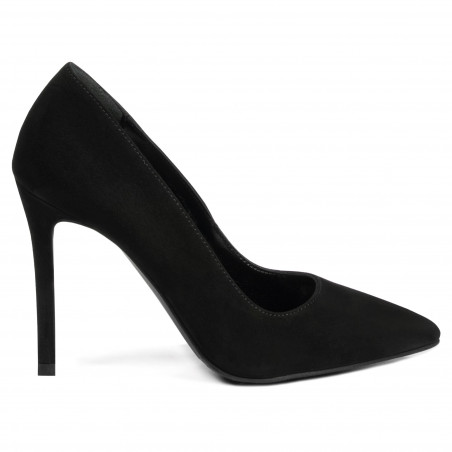 Zapatos elegantes de mujer 1299 negro antílope