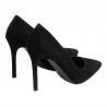 Zapatos elegantes de mujer 1299 negro antílope