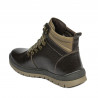 Botas para hombre 4141 café combinado