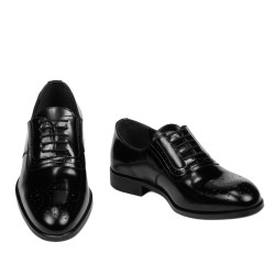 Zapatos elegantes para hombres 959 negro florantic