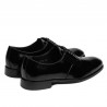Zapatos elegantes para hombres 959 negro florantic