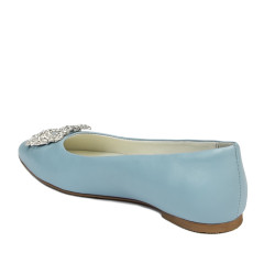 Bailarinas mujer 1301 azul bebé
