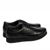 Zapatos casuales para hombre 961 negro