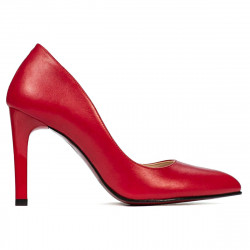 Zapatos elegantes de mujer 1276 rojo