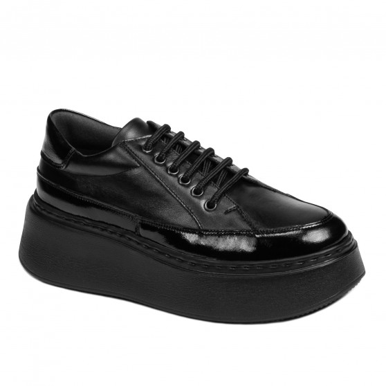 Zapatillas deportivas mujer 6070 negro combinado