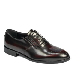 Zapatos elegantes de hombre 959 en color burdeos florantic