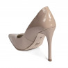 Zapatos elegantes de mujer 1302 charol camel
