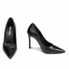 Zapatos elegantes de mujer 1302 negro