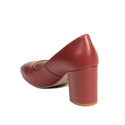 Zapatos elegantes de mujer 1305 burdeos