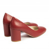 Zapatos elegantes de mujer 1305 burdeos