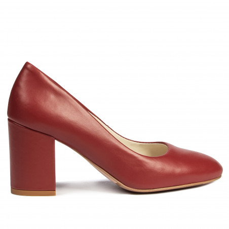 Zapatos elegantes de mujer 1305 burdeos