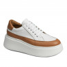 Zapatillas deportivas mujer 6070 blanco combinado