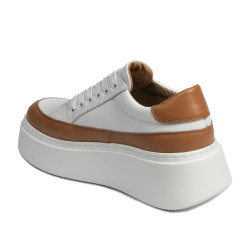 Zapatillas deportivas mujer 6070 blanco combinado